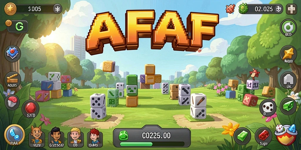 Screenshot AFAF menampilkan gameplay Puzzle yang seru dan menantang.