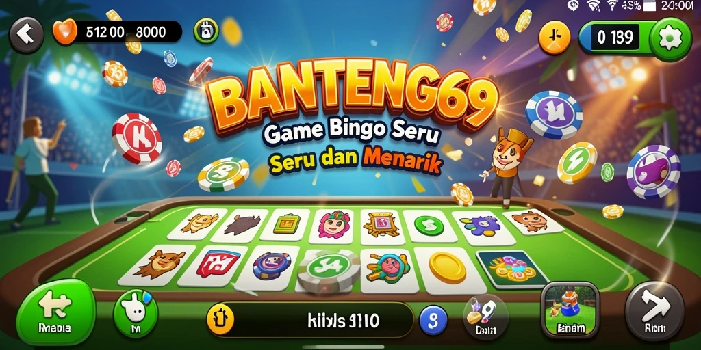 Tampilan menarik gameplay BANTENG69 yang mengasyikkan.
