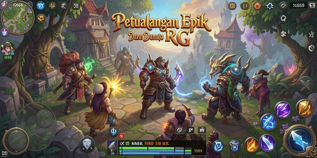 Gameplay seru G668 dengan pertarungan dan petualangan unik.