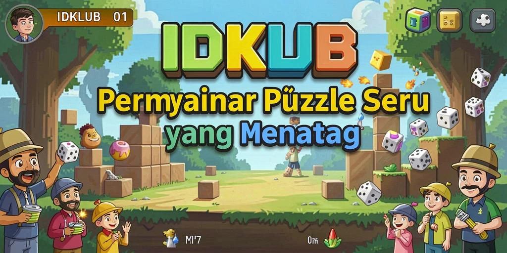 Tampilan gameplay IDKLUB yang seru dan menantang.
