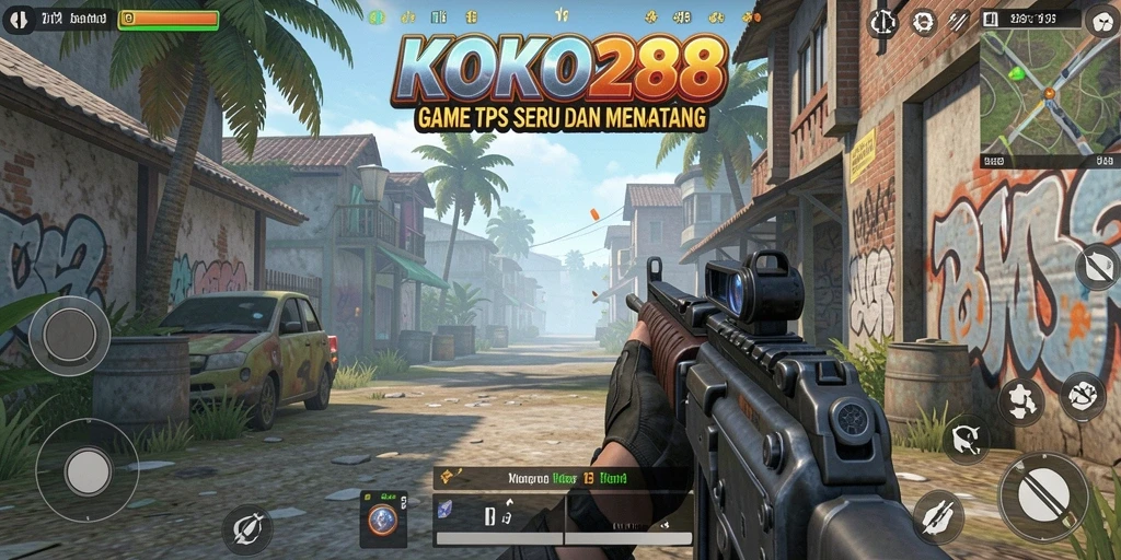 Tangkapan layar utama gameplay KOKO288 yang menunjukkan pertarungan seru.
