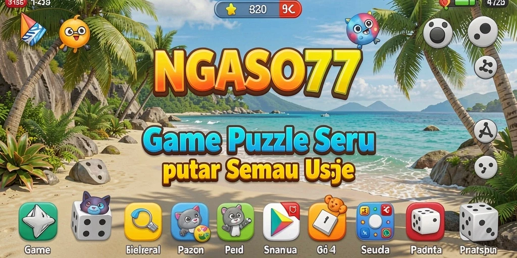 Tampilan gameplay seru NGASO77 dengan berbagai teka-teki menarik.