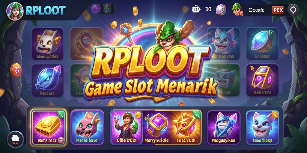 Tampilan gameplay menarik dan seru dari RPLOOT.