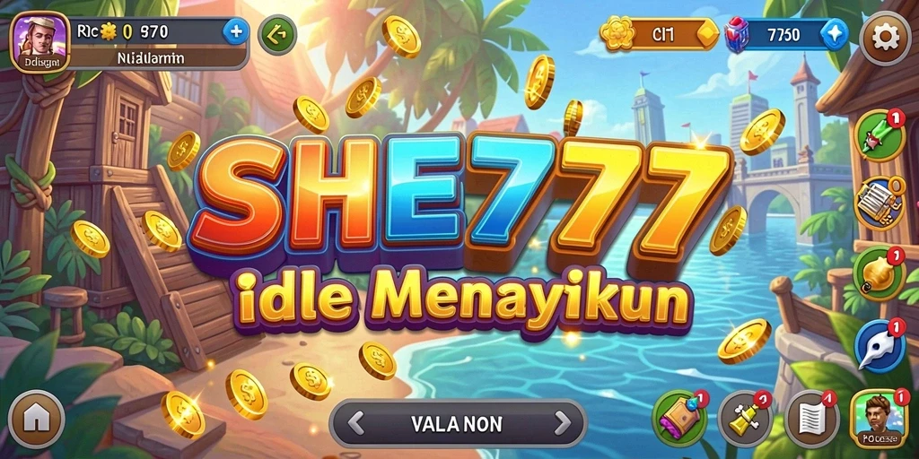 Tampilan gameplay SHE777 yang menarik dan seru.